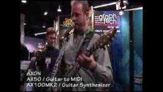 Video thumbnail for AXON / AX50&AX100 Guitar Synthesizer by chuckyambe