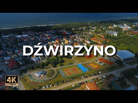 Dzwirzyno from the drone | Dzwirzyno from the bird's eye view | Poland [4k]