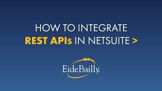 How to Set Up and Integrate Rest APIs in NetSuite