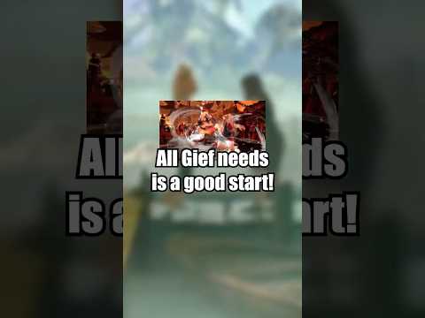 All Zangief needs is a GOOD START!