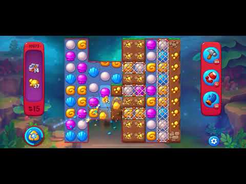 Fishdom Hard level 10672 no boosters フィッシュダム ハード