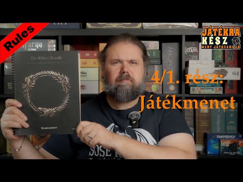 Elder Scrolls – Város Akciók és Eszközök | A játék menete, 1. rész (ES4/1) - Játékra kész / Play Right Away