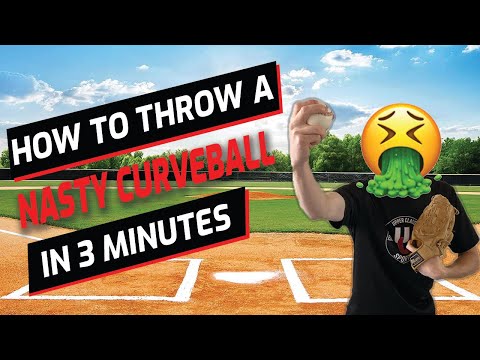How To Throw A NASTY CURVEBALL In 3 Minutes | BEST Curveball Advice | 3 Minute Series
