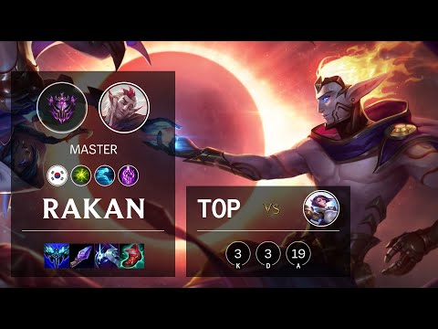 Rakan Top vs Fiora - KR Master Patch 11.13
