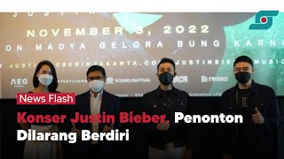 Konser Justin Bieber di Jakarta Gunakan Sistem Duduk, Penonton Dilarang Berdiri | Opsi.id