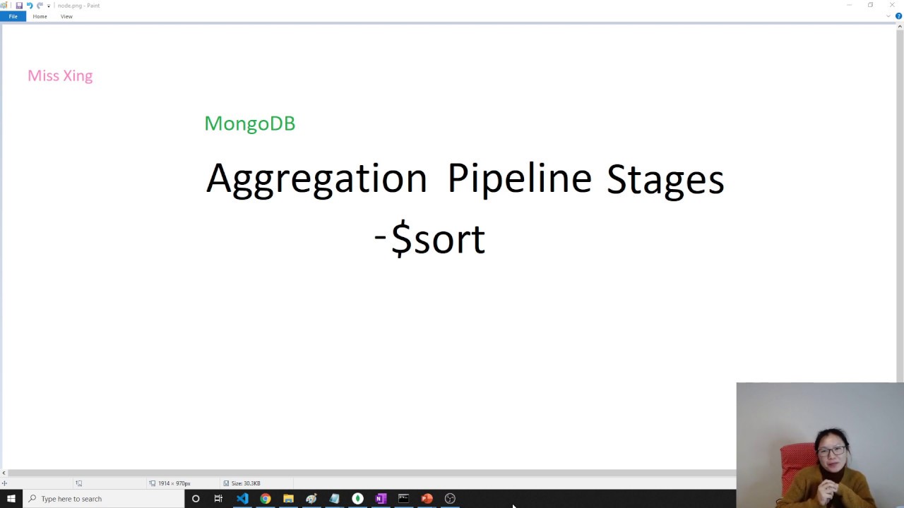 MongoDB - Aggregation Pipeline Stages: $sort