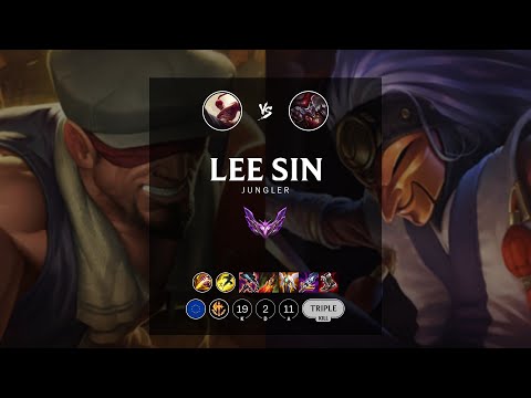 Lee Sin Jungle vs Shaco - EUW Master Patch 12.9