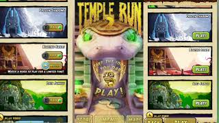 How to unlock Maps , characters and everything in Temple Run 2