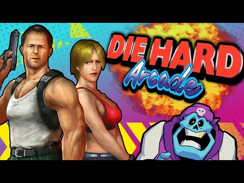 Welcome to the party, pal! - Die Hard Arcade/Dynamite Deka Remake (PS2)