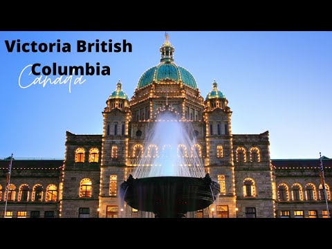 Victoria British Columbia Canada by Drone 4k - Victoria BC 4k Drone - Drone Shots