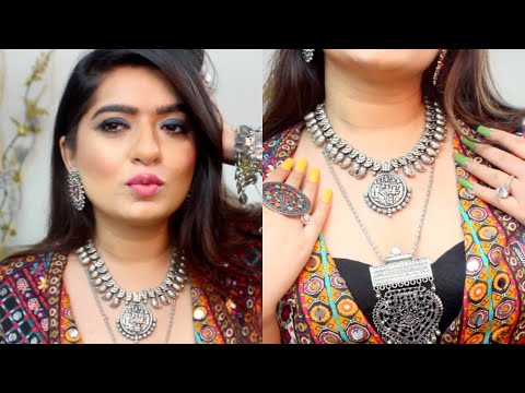LONGLASTING EASY DRUGSTORE NAVRATRI MAKEUP TUTORIAL 2020 | HITESHA CHANDRANEE | GUJARATI