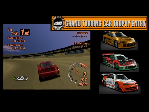 PSX 1 - Gran Turismo 2 (1999) - Simulation Mode - Day 43 to 46 - Grand Touring CAR Trophy