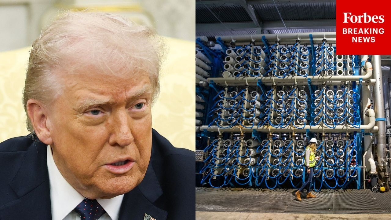 Video | Trump Responds To Allegations From Iran That The U.S. Struck Desalination Plant Infrastructure