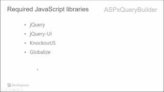 DevExpress Webinars - Give AdHoc Query Powers to Your ASP.NET Grid Users