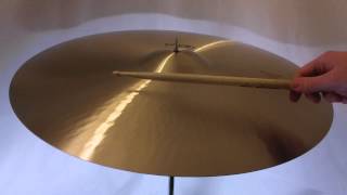 Video thumbnail for Paiste Formula 602 Medium Ride Cymbal 24" by Drum Center of Portsmouth