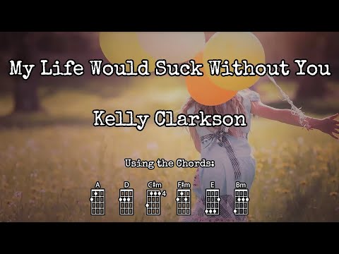 My Life Would Suck Without You - Kelly Clarkson | Ukulele Play Along