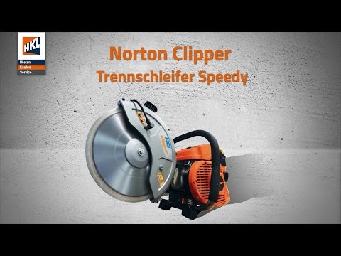 Norton Clipper Trennschleifer Speedy mit Quickfix im Einsatz | Produktfilm in 4K | HKL BAUSHOP