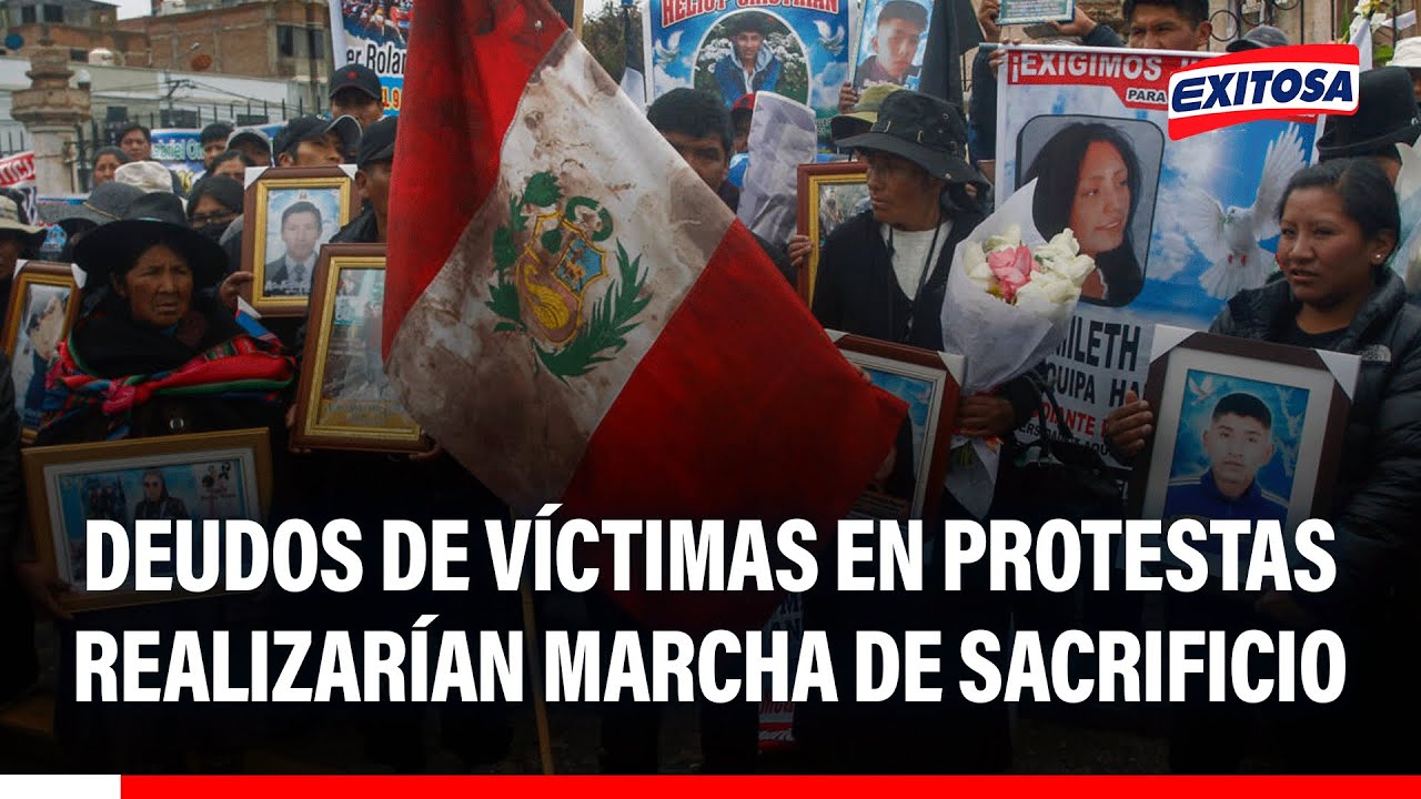 🔴🔵 Deudos de víctimas en protestas no descartan realizar marcha de sacrificio frente a la Fiscalía