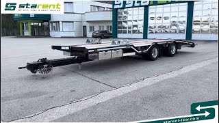Ziegler Starrdeichselanhänger ZA20, Alufelgen, BPW -Achsen, Radm Baumaschinenanhänger kaufen - Bild 4 | Autoline CH Ziegler Starrdeichselanhänger ZA20, Alufelgen, BPW -Achsen, Radm Baumaschinenanhänger | Bild 4 - Autoline