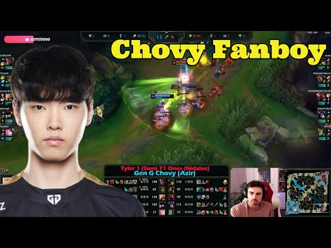Chovy Gets SOLOKILLED By An NA Fanboy??