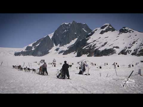 Glacier Dogsled Tour via Helicopter