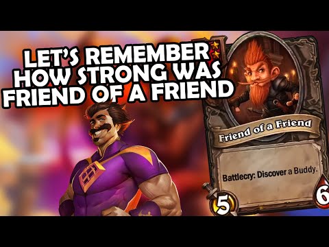 Tribute to Friend of a Friend!! | Hearthstone Battlegrounds