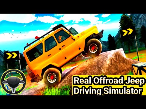 Real Offroad Jeep Driving Simulator- Racing stunts Game - #1Best Android Gameplay 2020