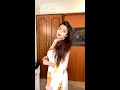 Anveshi Jain Is Wearing A White Saree And Is Live On Social Media