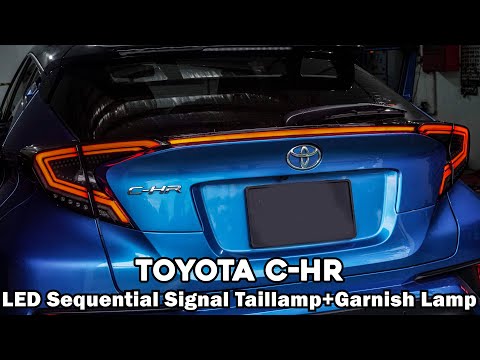Toyota C-HR LED Sequential Signal Taillamp+Garnish Lamp