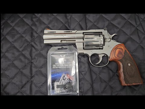 Colt Anaconda  Wilson Combat rear Sight install