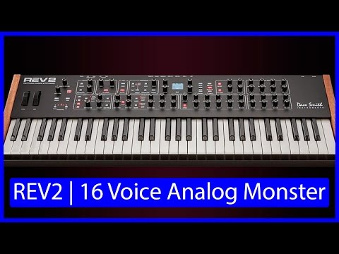 Dave Smith Instruments | REV2 | 16 voice Analog Poly Synth
