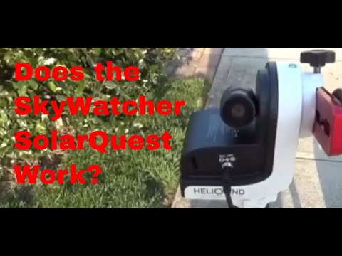 The Sky-Watcher SOLARQUEST...EASY Solar Tracking!