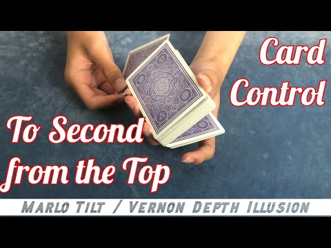 The Tilt / Depth Illusion | Control Card to the 2nd Position | Card Control