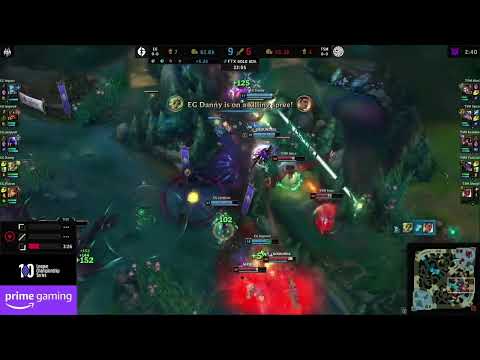 Danny gets first pro play zeri Pentakill in the first LCS game 🤯🤯