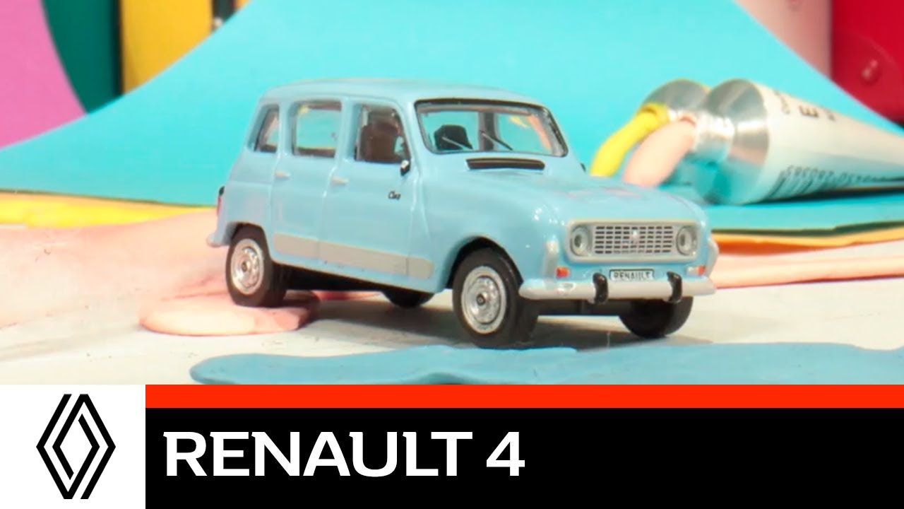 Renault 4 aniversario del 4L stop motion @patagraph