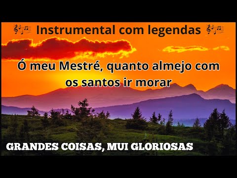 Grande coisas,  mui gloriosas 🎺 🎵 Visite o canal Clique 👉@claudioinstrumental1512👈