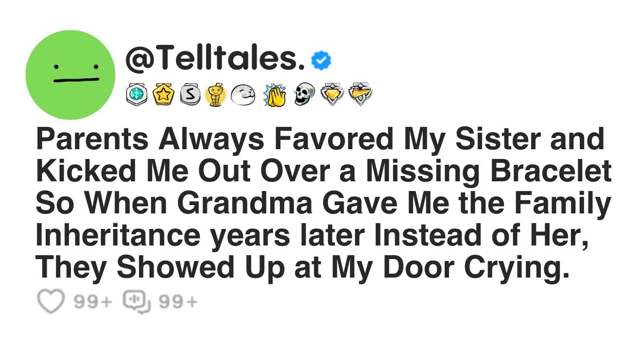 Parents Always Favored My Sister and Kicked Me Out Over a Missing Bracelet So When Grandma...