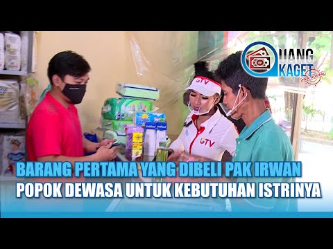 Pak Irwan Langsung Membeli Popok Dewasa Untuk Kebutuhan Istrinya | UANG KAGET