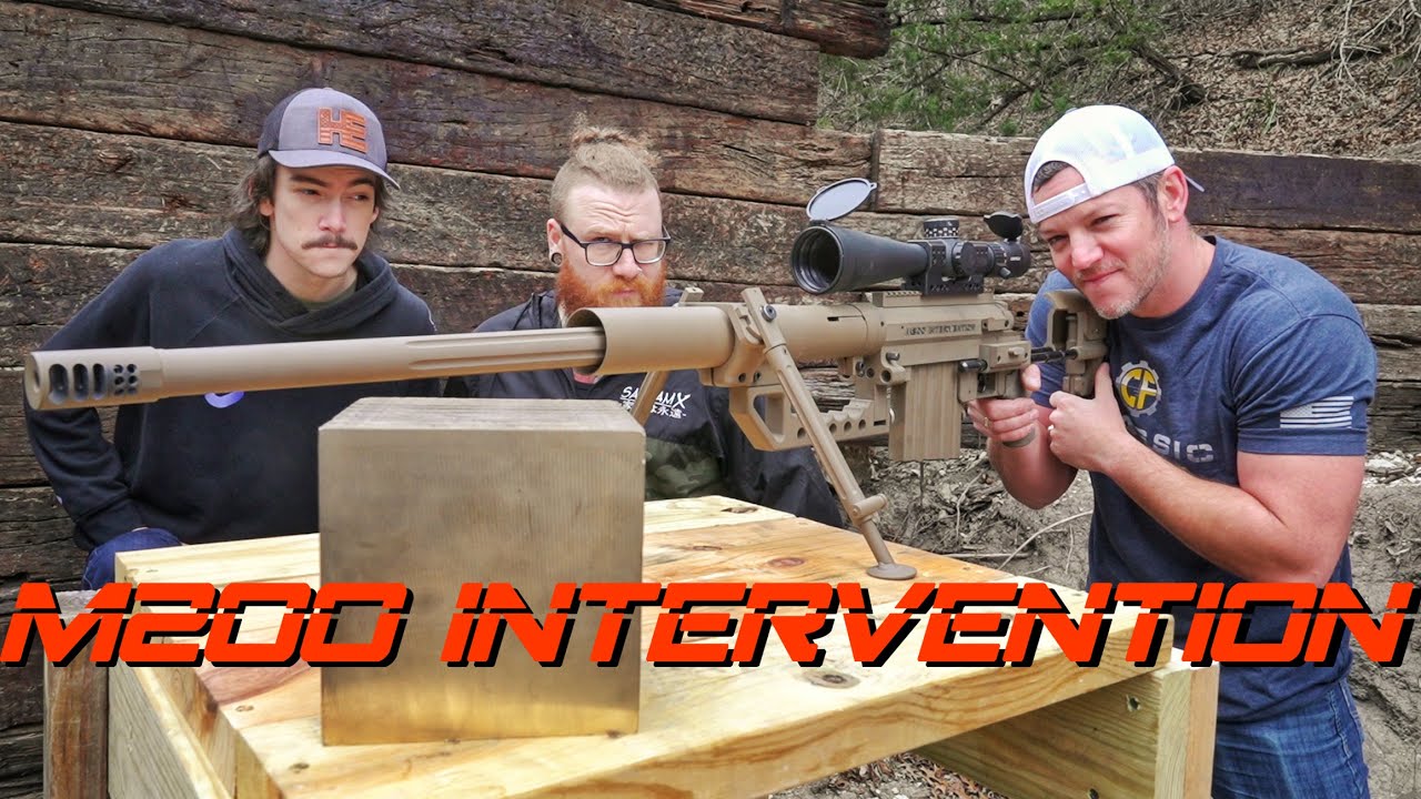 The Most POWERFUL Sniper Rifle vs. Solid Block of Bronze!!!