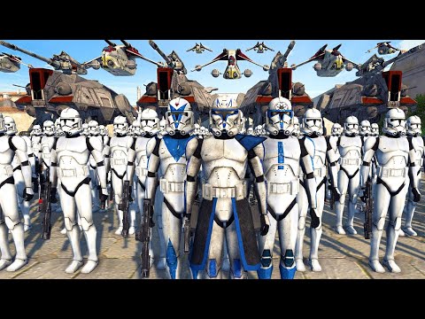 I built a Lore Accurate CLONE WARS Battle... - Men of War: Star Wars Mod