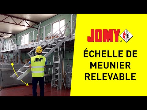 Echelle de meunier rabattable / relevable | JOMY