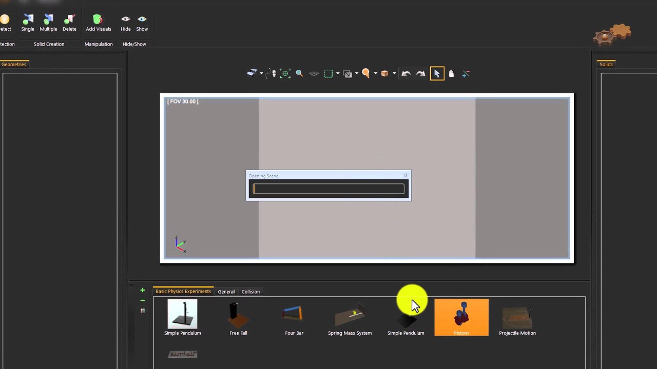 Quick Start Tutorial 1: Running the First Simulation