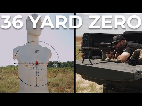 36 Yard Zero For Hunting