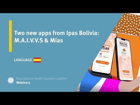 Two new apps from Ipas Bolivia: M.A.I.V.V.S. & Mías