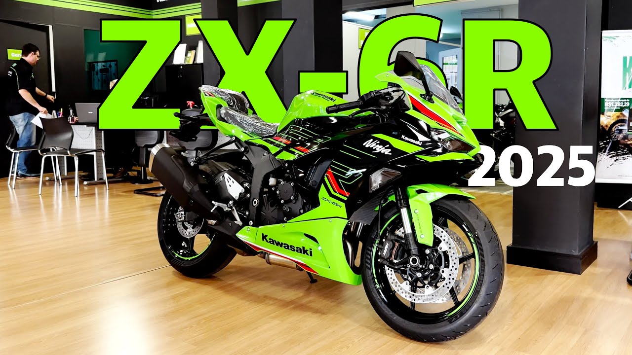 Nova Kawasaki NINJA ZX-6R em Detalhes e Preço na Concessionária!