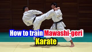 How to train "Mawashi-geri"【Tatsuya Naka】