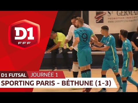 J1 : Paris SC  - Bethune Futsal (1-3), le résumé