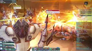 【PSO2】 - [HERO] Mining Base Defense VR/Necky (10/12) Gameplay