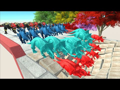All Dinosaur run get a Red Pig #23 | Animal Revolt Battle Simulator