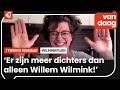 De gedichten aan het Wilminkplein worden ververst: 'Sommige gedichten zijn geschreven op het plein'